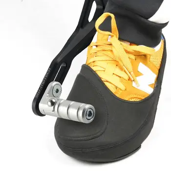 Водонепроницаемый Защитный чехол для обуви, чехол для переключения передач мотоцикла, Аксессуары для мотоциклетных ботинок, Чехол для обуви с Регулируемой пряжкой